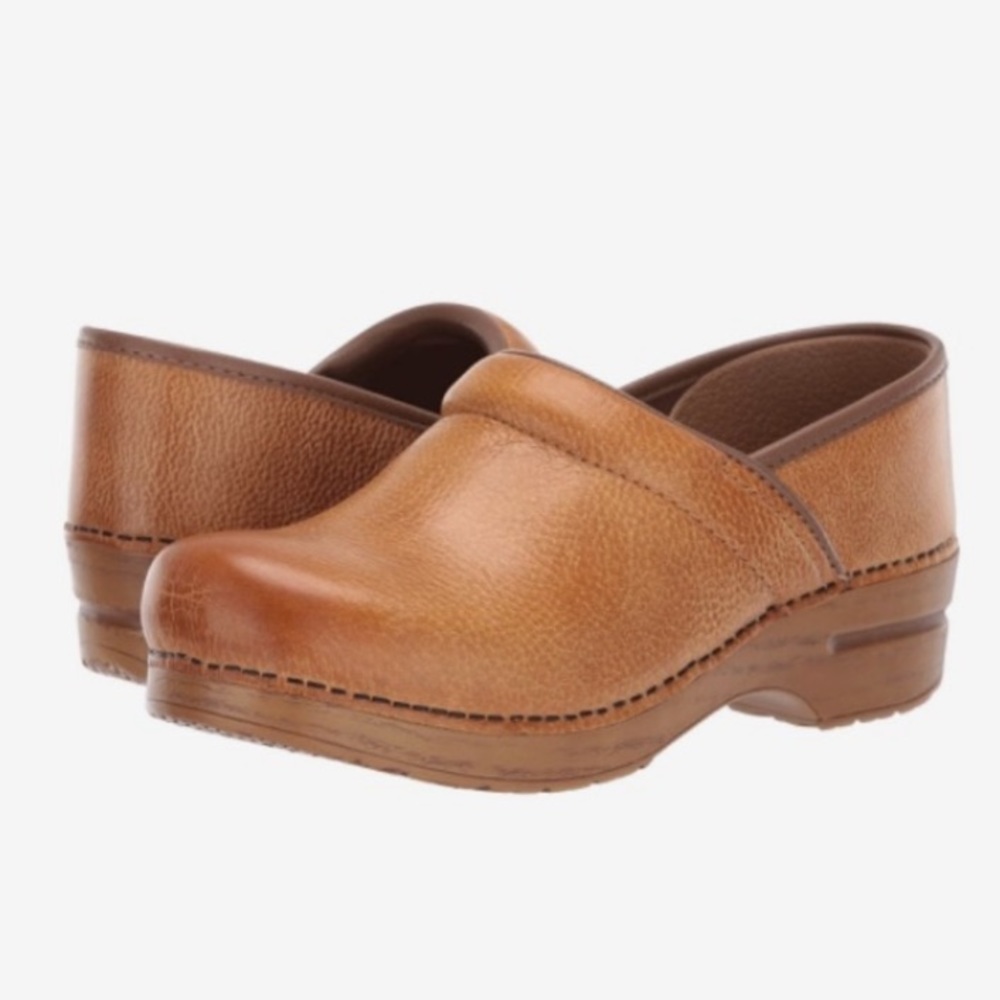 Dansko Honey Distressed Clogs
